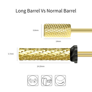 Nail <b>Drill</b> <b>Bits</b> High Speed Versatile Steel Polishing <b>Bit</b> for Acrylic Gel Nail Art Professional Salon Manicure Machine - Product Image 3