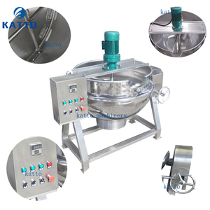 <span class=keywords><strong>Meilleur</strong></span> prix inoxydable stee vapeur gaz électrique chauffage basculement <span class=keywords><strong>soupe</strong></span> pâte chemisé bouilloire avec mélangeur - Product Image 2