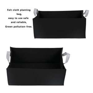 Sacs de plantation de lit de jardin surélevés rectangulaires longs de vente chaude d'usine feutre de plusieurs tailles pour cultiver votre propre - Product Image 5