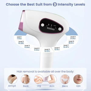 La Mejor Máquina Eléctrica para Depilación Facial, Depiladora Indolora, Dispositivo Portátil para Depilación, Afeitadora Facial y Corporal para Uso Doméstico para Mujeres - Product Image 3
