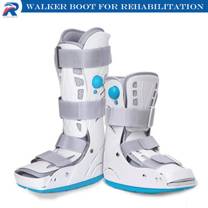Sepatu bot pendek <span class=keywords><strong>Walker</strong></span>, dengan penjepit pergelangan kaki bot berjalan dengan pompa udara busa medis ortopedi penjepit kamera udara