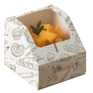 Sunshine Customized White Paper Cake <b>Box</b> Tall 8-12 Inches Wedding Party Packing Container for Cake Baking - Product Image 2