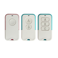 Télécommande RF RKING pour porte de garage, 4 boutons, duplicateur 433/315 MHz, code roulant, en plastique ABS, portée 100 m, modèle