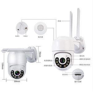 SuperSee ICsee <b>Wireless</b> WiFi PTZ <b>IP</b> <b>Camera</b> 1.5 Inch Night Vision Outdoor Indoor Surveillance With SD Card Slot And Voice - Product Image 1