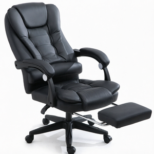 Wholesale Indoor Office Furniture Luxury Boss Executive -PU Leather <b>High</b> Back <b>Armchair</b> Swivel Modern Lift Chair Adjustable Heigh - Product Image 1