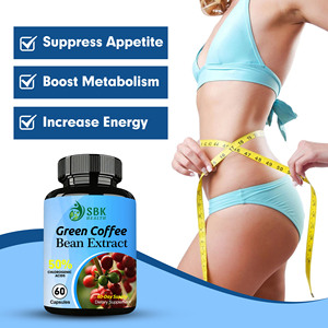 Custom Label ODM Green Coffee Bean Extract Capsules Herbal <b>Supplement</b> Promote Health Metabolism Levels and Boost Cognition Level - Product Image 5