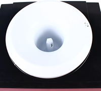 Distributeur d'eau de comptoir à chargement par le haut Mini distributeur de refroidisseur d'eau de bureau de 5 gallons avec eau chaude froide et chaude
