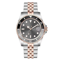 Montre de plongée pour homme à logo personnalisé, très demandée, faible MOQ, verre saphir, mouvement automatique japonais NH35, montres mécaniques OEM