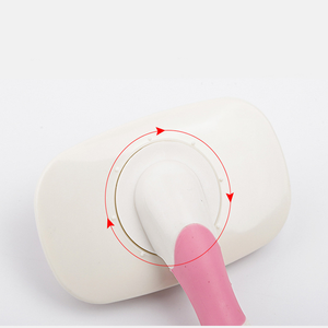Peine de pelo para mascotas pequeñas al por mayor, cepillo para gatos y perros, acero inoxidable y plástico para mascotas pequeñas, precio de fábrica - Product Image 4