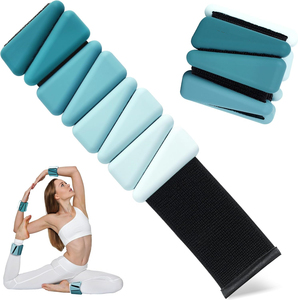 Poids de <span class=keywords><strong>cheville</strong></span> et de poignet de haute qualité pour le fitness, nouveau design, poids de poignet en silicone - Product Image 6