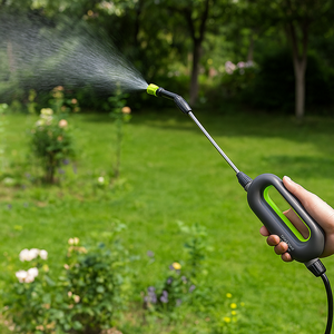 Pistolet pulvérisateur rechargeable à tête réglable et portable pour le jardinage - Product Image 1