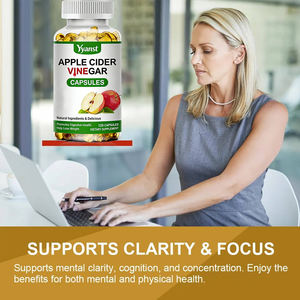 Gélules de vinaigre de cidre de pomme détoxifiantes aux ingrédients naturels pour la santé digestive et la perte de poids, support OEM/ODM - Product Image 2