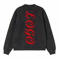 Sweat-shirt à capuche en tricot personnalisé OEM/ODM avec logo, pull en coton pour homme, sweat-shirt à capuche pour homme