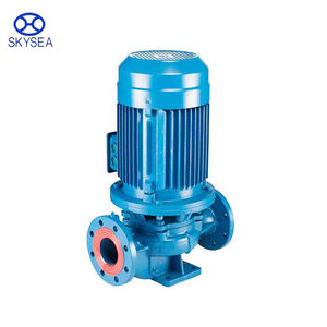 Pompe verticale en ligne à aspiration simple robuste en fonte pour système <span class=keywords><strong>de</strong></span> lutte contre l'incendie des bâtiments commerciaux - Product Image 1