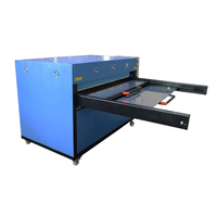 Presse à chaud pneumatique Presse à chaud à plat automatique pour sublimation de colorant à double station