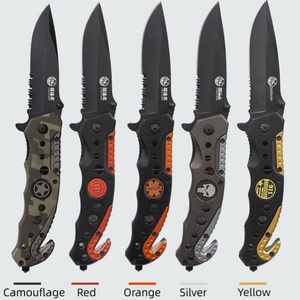 Cuchillo Plegable Táctico de Bolsillo EDC de Grado Industrial Personalizable OEM, Hoja de Acero Inoxidable, Mango de Aluminio, Punta de Gota - Product Image 2