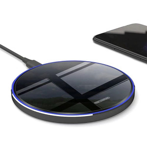 Chargeur sans fil 15W à charge rapide pour téléphone portable, entrée Type C, matériau PC, design transparent - Product Image 3