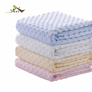 Manta de Bebé Súper Suave al por Mayor 2025, 100% Poliéster Minky Dot para <span class=keywords><strong>Cama</strong></span> de Lana, Invierno, Recién Nacidos, Niños, Textil para el Hogar <span class=keywords><strong>con</strong></span> Diseño a Cuadros - Product Image 1