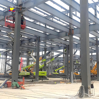 Offre Spéciale : Kit de Construction Portable en Acier Léger – Conception de Hangar, Entrepôt Préfabriqué, Atelier avec Panneaux Sandwich en Aluminium