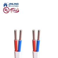 Großhandel 2*4 mm2 Aluminium Flach draht 300 500V BLVVB PVC-Mantel kabel Industrielle Verwendung Elektrischer Draht
