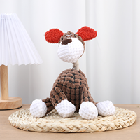 Jouet à mâcher en peluche pour chien, motif dessin animé mignon, couineur interactif, pour le nettoyage des dents, jouet souple pour chiot, pour chiens de petite et moyenne taille, jouets pour animaux de compagnie en gros