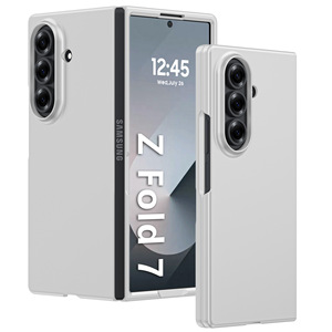 Ultra-<strong>Thin</strong> Luxury Protective Cover for Samsung ZFold7 Foldable Matte Skin Feel Oil Spray Leather <strong>Case</strong> with Shockproof Feature - Product Image 6