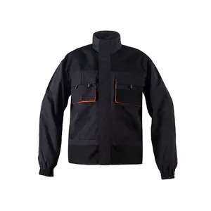 Chaqueta de seguridad para el trabajo, uniforme antifuego con múltiples bolsillos, venta al por mayor, fábrica de China