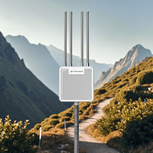 Meiweisi nhà sản xuất wifi6 ax1800 AP ngoài trời với lưới Router Repeater Chế độ làm việc bốn ăng ten công suất cao để bán - Product Image 1