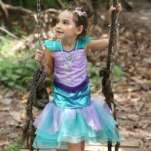 3-10 T niños <span class=keywords><strong>de</strong></span> Halloween Cosplay niños sirena trajes <span class=keywords><strong>de</strong></span> fiesta <span class=keywords><strong>de</strong></span> lujo vestido <span class=keywords><strong>de</strong></span> sirena Ariel traje <span class=keywords><strong>de</strong></span> <span class=keywords><strong>la</strong></span> princesa - Product Image 5
