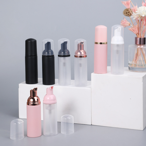 Botol Sampo Bulu Mata PET Transparan Pink Hitam 50ml, Promo! Botol Serum Perawatan Kulit Wajah/Bulu Mata Matte Custom - Product Image 6