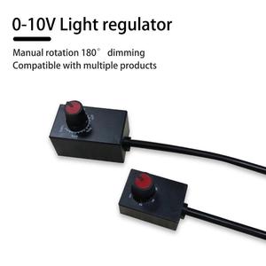 Mini DC 0-10V 1-10V manopola Dimmer 0-100% scala <span class=keywords><strong>potenziometro</strong></span> <span class=keywords><strong>elettronico</strong></span> per LED luci di crescita dimmerabili Driver di potenza - Product Image 2