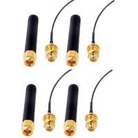 Connecteur d'antenne RF coaxial TS9 UFL femelle Yunding de haute qualité, impédance 50 ohms, VSWR 1,5, matériau ABS, câble en cuivre pur