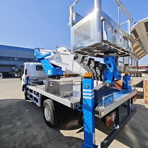 Plataforma de Trabajo Aérea ISUZU de Alta Calidad, Camión con Plataforma Elevadora Diésel Nuevo, Camión de Trabajo de Gran Altura, Marca CLW, Emisión Euro 3 - Product Image 5