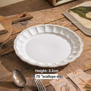 Juego de Vajilla Francesa, Plato de Cerámica, Plato para el Hogar, Plato para Dim Sum, Venta al por Mayor - Product Image 1