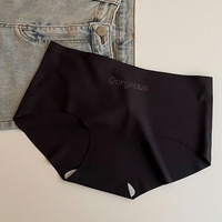 En stock Culottes fines pour femmes, sous-vêtements de yoga et de fitness, en soie glacée, entrejambe non compressif, respirantes, taille mi-haute, sans couture, pour le port quotidien