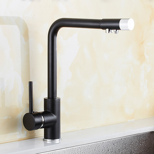 เครื่องกรองน้ำ 3 ทาง Azeta รุ่น AT9308B พร้อมก๊อกผสมน้ำดื่มทองเหลือง - Product Image 1