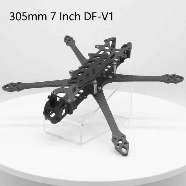 Durable 305mm 7 Inch DF-V1 Racing Arm Kit for FPV Drone Quadcopter Freestyle UAV Carbon Fiber Frame