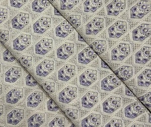 Magnifique tissu brodé pour mariée, tissu brodé de sequins et de perles pour mariée - Product Image 2