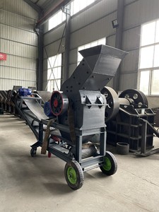 Nhà Máy Sản Xuất Đá Xách Tay Mini Động Cơ Diesel Hammer Mill Crusher Quy Mô Nhỏ Di Động Vàng Quặng Rock Máy Nghiền - Product Image 4