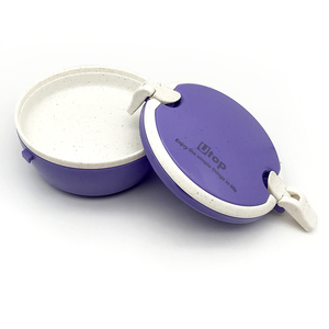 Boîte à lunch bento portable isotherme en plastique à clipser pour enfants, motif dessin animé, idéale pour le bureau et les sorties - Product Image 5