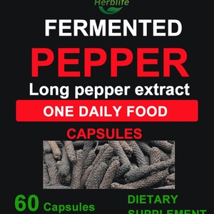 Capsules d'extrait de poivre long fermenté naturellement OEM pour le soutien de la digestion Capsules d'extrait de poivre long - Product Image 2