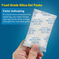 Gel de silice de qualité alimentaire, gel de silice décolorant, sachets de gel de silice, sable blanc pour le blanchiment des huiles