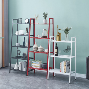 Estanterías de 5 capas nórdicas modernas de Metal para el hogar, muebles de sala de estar, estante de almacenamiento, estante de libros de Metal, estanterías - Product Image 2