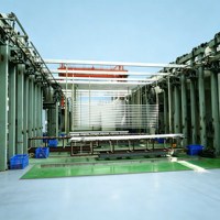 Système complet d'anodisation et de revêtement par électrophorèse pour l'usine de traitement de surface des profilés en aluminium