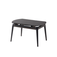 Ensemble de salle à manger moderne de haute qualité avec 4 chaises à coussins doux et table ronde
