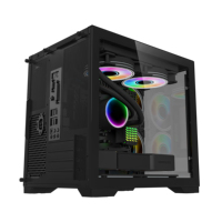 Boîtier atx, boîtier vertical pour PC de bureau, boîtier pour pc gamer