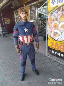 <span class=keywords><strong>ชุด</strong></span>คอ<span class=keywords><strong>ส</strong></span>เพลย์กัปตันอ<span class=keywords><strong>เวน</strong></span>เจอร์ฮาโลวีนยอดนิยมชุดจั๊มสูทและ<span class=keywords><strong>ชุด</strong></span>แต่งกายสำหรับงานเลี้ยงผู้ใหญ่ตัวละครอนิเมะ - Product Image 6