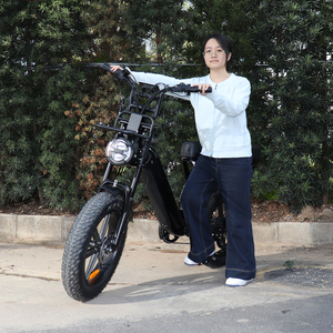 Vélo VOMO X70 Fat Tire LADY avec roues de 20 pouces x 4,0, suspension avant X70, moteur 250W, batteries, design X70 Fat Tire offrant une performance exceptionnelle - Product Image 1
