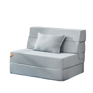 Nouveau lit pliant simple démontable et <span class=keywords><strong>canapé</strong></span>-lit en mousse propre, fauteuil inclinable, coussin de dossier, <span class=keywords><strong>canapé</strong></span>-lit, pouf, canapés en <span class=keywords><strong>tissu</strong></span> - Product Image 2