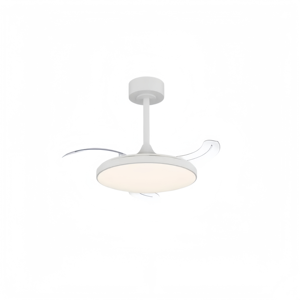 <b>Modern</b> LED Metal <b>Ceiling</b> Fan <b>Light</b> DC Motor 3 Blades Remote Control Dimmable 6-Speed 3000K-6000K Quiet Downrod Mount Living Room - Product Image 1